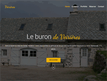 Tablet Screenshot of buron-veirieres.com